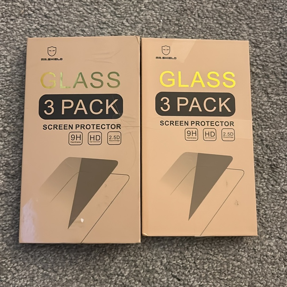 Mr. Shield Tempered Glass Protectors iPhone 11 and XR - 4 count